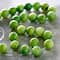 Green Shell Round Beads, 8mm by Bead Landing&#x2122;